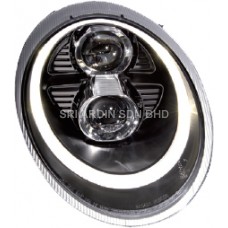 Porsche 997 05-09 Black Projector Headlamp w Bar